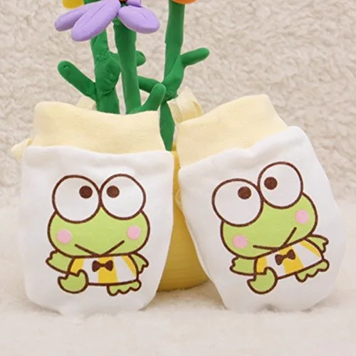 Miniatura 7 de Lindos guantes de algodón para niños y niñas, guantes ajustables con cordón ajustable para bebés