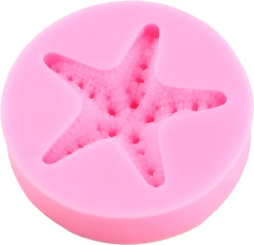 Miniatura 9 de Molde de silicona para fondant de temática marina, molde de silicona para estrellas de mar, mini moldes para hornear para decoración de tartas