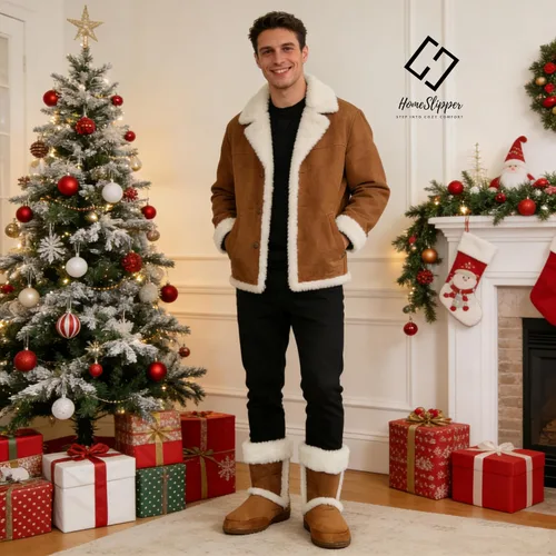 Miniatura 2 de Home Slipper Pantuflas para hombre, suaves y cálidas, de espuma viscoelástica, para interiores