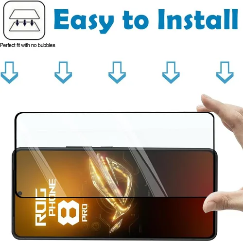 Miniatura 4 de Paquete de 2 protectores de pantalla para ASUS ROG Phone 9 Pro 5G/Rog Phone 9 5G/Rog Phone 8 Pro 5G/ROG Phone 8 5G, 2 protectores de pantalla