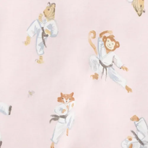 Miniatura 53 de Burt's Bees Baby Pijama para bebé niña, 100% algodón orgánico, pijama de una pieza, overol diagonal con cremallera, ajuste cómodo