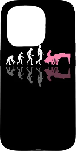 Miniatura 13 de iPhone 13 Pro Evolution of Women Piano Músico Retro Vintage Pianist Case