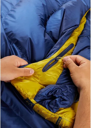 Miniatura 8 de Rab Saco de dormir de plumón de neutrino para hombre, ligero y cálido, para escalada y montañismo