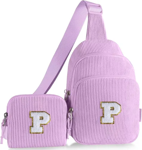 Miniatura 45 de Riñonera cruzada para niñas, Beige, Small
