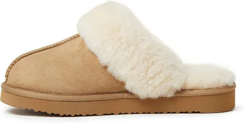 Miniatura 10 de Dearfoams Women's Fireside Sydney Shearling Fur IndoorOutdoor Scuff Slipper with Wide Widths