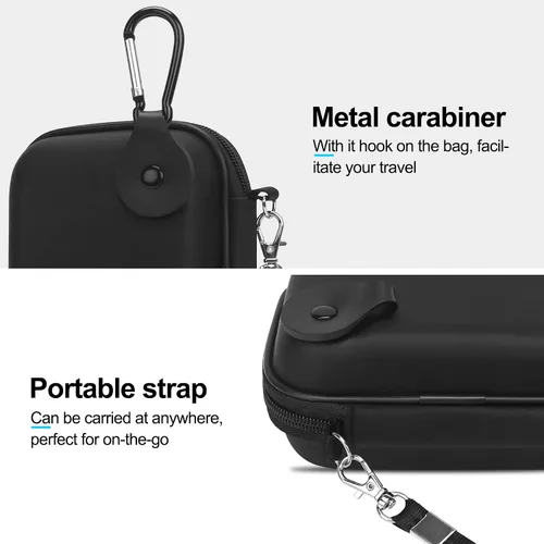 Miniatura 7 de Lacdo Funda para cámara KODAK PIXPRO FZ55 / FZ45 / FZ53 / FZ43 16MP Vlogging bolsa de almacenamiento para cámara de almacenamiento, bolsa de malla