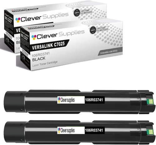 Miniatura 11 de CS compatible Xerox Phaser 6510/WorkCentre 6515 (106r03480) 2 cartuchos de tóner negro para Phaser 6510, WorkCentre 6515 2 negro