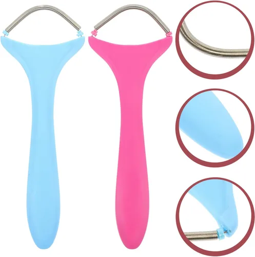 Miniatura 8 de 2pcs Facial Threading Hair Removal Manual Epilator for Women Portable Facial Hair Remover Spring Epilator Tool Suitable for Sensitive Skin and