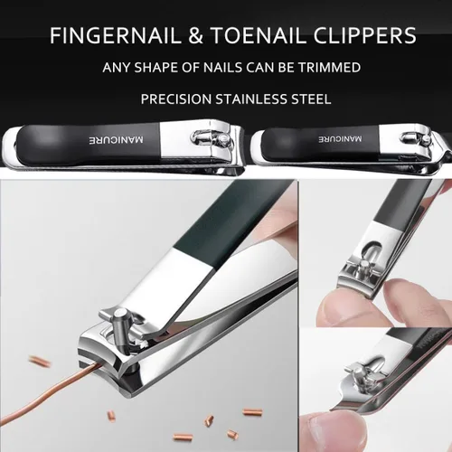 Miniatura 3 de Cortauñas para uñas encarnadas Fuwddy - Cortador de uñas, navaja de pedicura, cortaúñas para uñas gruesas, removedor de callos para personas