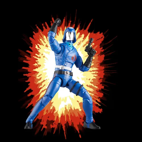 Miniatura 6 de G.I. Joe Classified Series Retro Cardback Cobra Commander, figura de acción coleccionable de 6 pulgadas con 8 accesorios