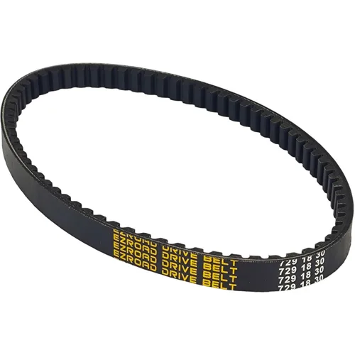 EZROAD Correa de transmisión CVT 729-18-30 para motor de scooter GY6 de carcasa larga 50cc QMB139 de 4 tiempos con rueda trasera de 12" 729 mm X 18
