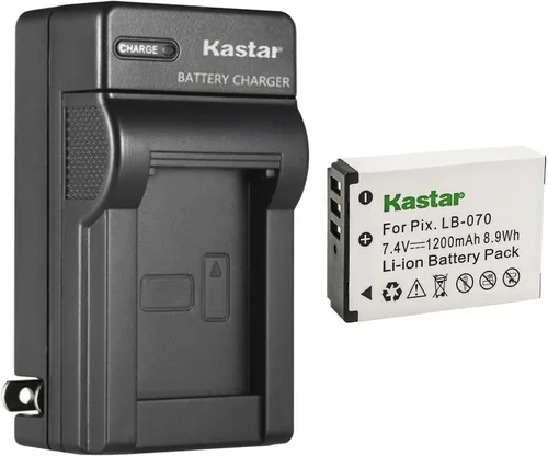 Miniatura 8 de Kastar LB-070 AC - Cargador de batería de repuesto para Kodak Pixpro AZ901, Kodak Pixpro AZ901 Astro Zoom, Kodak PIXPRO S1, Kodak PIXPRO S-1