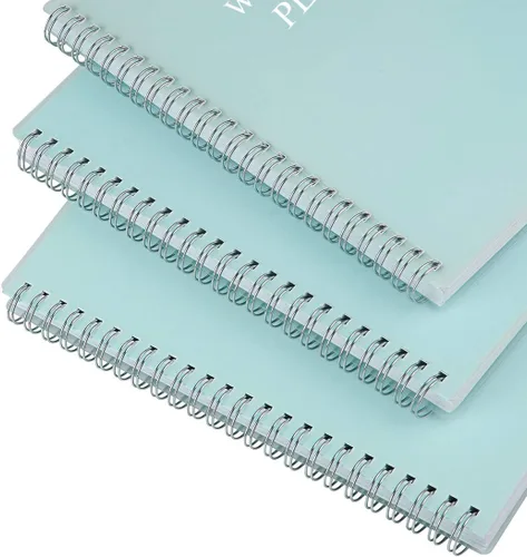 Miniatura 6 de Nokingo Agenda sin fecha para 2026 o cualquier año, organizador semanal y mensual para rastrear objetivos, 5.85 x 8.25 pulgadas, perfecto