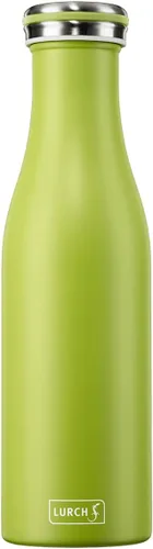 Miniatura 11 de Lurch Alemania Botella térmica para bebidas frías y calientes hecha de acero inoxidable de doble pared (antracita metálica, 16, oz. 0.5l)