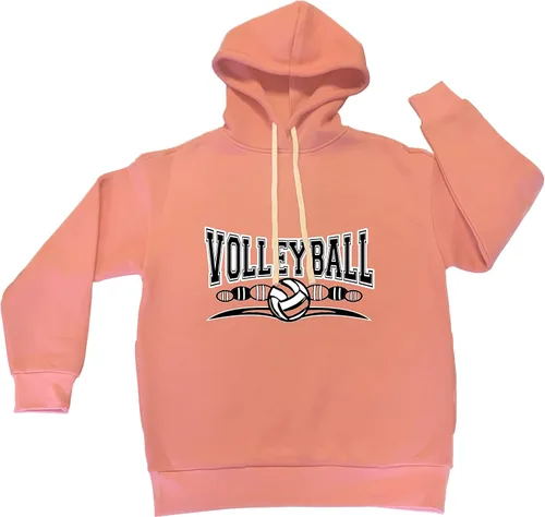 Miniatura 36 de Go All Out Sudadera con capucha para hombre y mujer con diseño fresco de voleibol