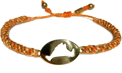 Miniatura 7 de Rumi Sumaq Pulsera de cuerda náutica para hombres, mujeres y niños - Resistente al agua, con nudo manual ajustable - Estilos de mapa de la isla