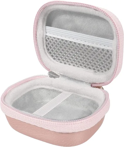Miniatura 4 de Alltravel True Wireless - Funda para auriculares compatibles con TAGRY X08, TOZO inalámbricos como T6, T12, TA, NC9, NC2 (oro rosa)