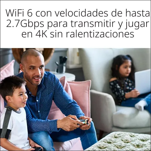 Miniatura 5 de NETGEAR Nighthawk Combo de Módem y Enrutador (CAX30) DOCSIS 3.1 Módem de Cable y Enrutador WiFi 6 - AX2700 2.7 Gbps - Compatible con Xfinity