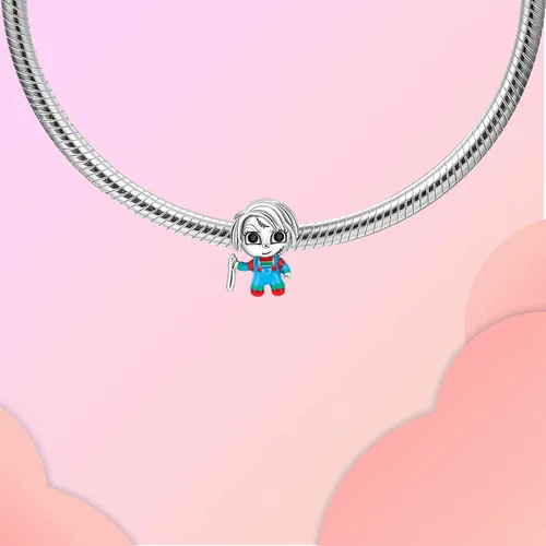 Miniatura 242 de LUXILLA Abalorio de plata de ley 925 para madre, hija, abuela, para familia, amor, madre, hija, abuela, para pulseras, collares, dijes, abalorios