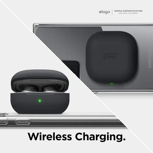 Miniatura 8 de elago Funda de silicona compatible con Samsung Galaxy Buds FE Case (2023) / Galaxy Buds 2 Pro (2022) / Galaxy Buds 2 Case (2021) / Galaxy Buds Pro
