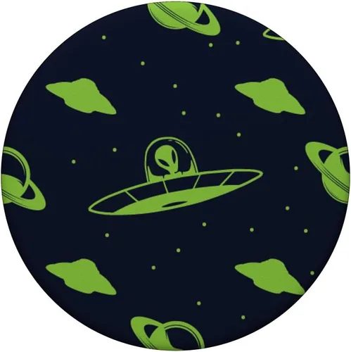 Miniatura 3 de Alien Spaceship Extraterrestre Conspiracy Theory PopSockets PopSockets intercambiable PopGrip