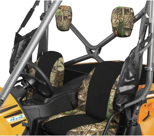 Miniatura 7 de Cubierta para asiento de banco UTV QuadGear de Classic Accessories, Compatible con Kawasaki Mule 4000/4010 (Modelos 2015 y más antiguos), Negro