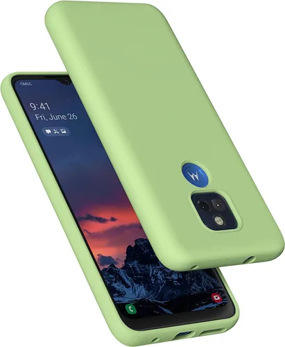 Miniatura 12 de Moto G Play 2021 - Funda de goma de gel de silicona líquida a prueba de golpes, forro de tela de microfibra suave, compatible con Motorola Moto G