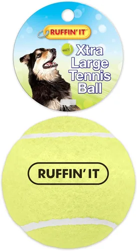 Miniatura 5 de Ruffin' It Pelotas de tenis pequeñas, juguete para perros de tamaño pequeño para parque, hogar o playa, paquete de 3
