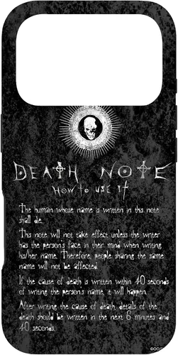Miniatura 28 de Funda para iPhone 12/12 Pro Death Note Cómo usarlo