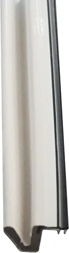 Miniatura 5 de WRS . Burlete de sellado de aleta de respaldo de 250 pulgadas de altura x 0.270 pulgadas para ventanas, repuesto de burlete de canal de ventana