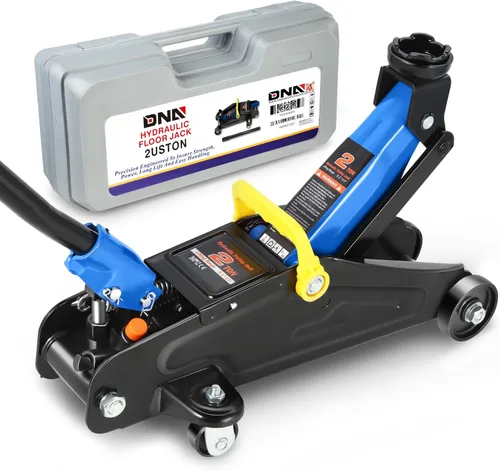Miniatura 11 de DNA Motoring TOOLS-00234 Gato Hidráulico de Carretilla de Perfil Bajo para Servicio/Piso, Capacidad de 2 Toneladas (4000 libras), Rango de Elevación