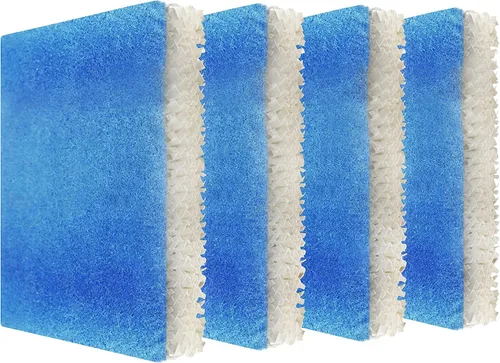 Miniatura 8 de HQRP Paquete de 2 filtros de mecha T compatibles con Honeywell HFT600/HFT600PDQ de repuesto para humidificadores Honeywell HEV615 HEV620 HEV600