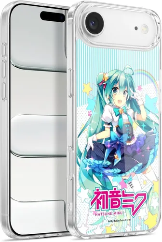 Miniatura 160 de Head Case Designs Licencia Oficial Hatsune Miku Gráficos Lindos Carcasa de Gel [Protección de Grado Militar] Compatible con Apple iPhone 7
