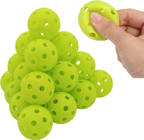 Miniatura 7 de Pelotas de golf de plástico [antigrietas] Pelotas de golf de entrenamiento suaves de 1.654 in para práctica de columpio, pelotas de golf para patio