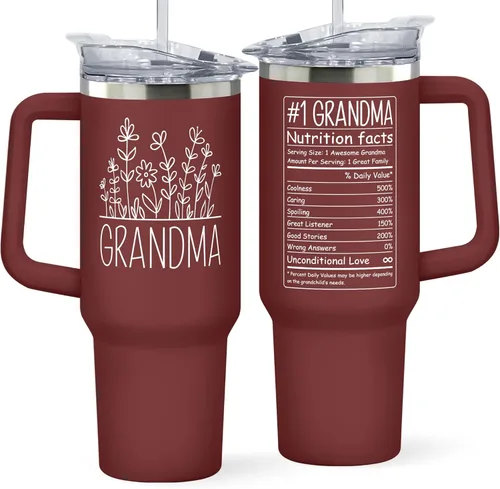 KatAndNat Regalos para la Abuela - Regalos para la Abuela de los Nietos, Nieta, Nieto, Nietos - Cumpleaños, Día de la Madre, Navidad, Ideas de
