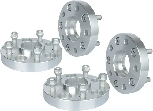 IRONTEK Espaciadores de rueda de 0.197 x 5.000 in (orificio de 1 pulgada de 2.815 in, pernos de 14 x 1.5 pulgadas) Adaptador espaciadores 1"|4