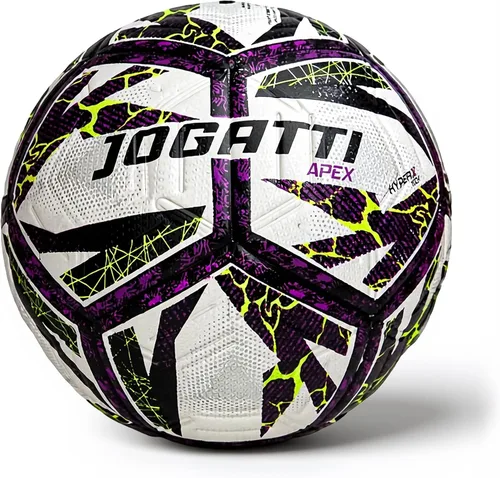 Apex - Balón de fútbol sala híbrido, calidad profesional, para interiores, tamaño 4, superficie de poliuretano texturizada para mayor agarre y