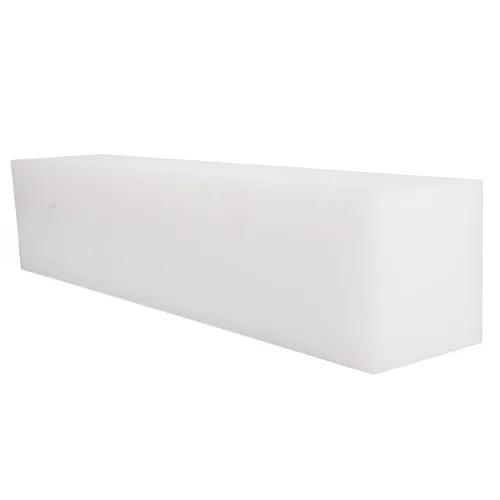 Miniatura 9 de Bloque de Golpeo UHMW Polietileno de Ultra Alto Peso Molecular Bloques de Plástico Sólido Rectangulares para Mecanizado Mejoras del Hogar Proyectos