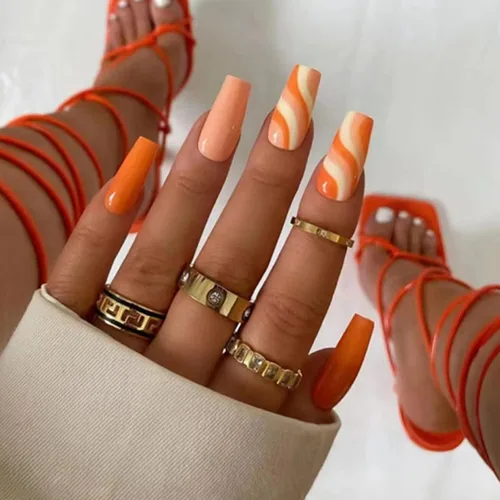 Miniatura 12 de MISUD Uñas postizas a presión – Uñas postizas largas con punta francesa negra, diseño de diamantes de imitación verde acrílico, 24 piezas 01702verde