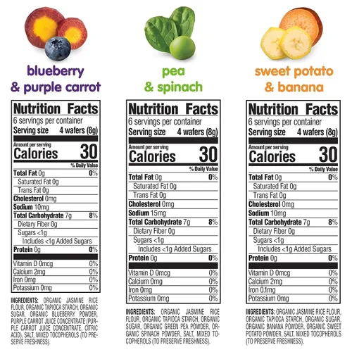 Miniatura 2 de Happy Baby Organics Yogis - Bocadillos liofilizados de yogur y frutas, paquete variado (paquete de 6) y mordedor, paquete variado de 3 sabores, 12