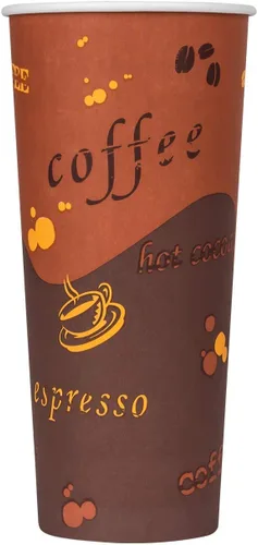 Miniatura 11 de Karat Taza de papel para café expreso de 4 oz, 1000 unidades, taza desechable para enjuague bucal, para bebidas calientes y frías, blanca (C-K504W)
