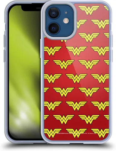 Miniatura 13 de Head Case Designs Funda de gel suave con licencia oficial de Wonder Woman DC Comics Classic Logos compatible con Apple iPhone 7 Plus/iPhone 8 Plus