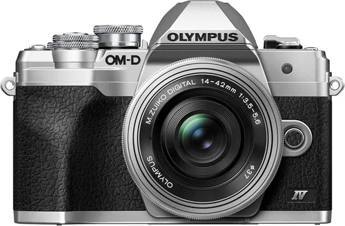 Miniatura 6 de Paquete de OM SYSTEM Olympus E-M10 Mark IV Plata Cámara del Sistema Micro Cuatro Tercios de 20MP Sensor Estabilización de Imagen de 5 Ejes Vídeo 4K