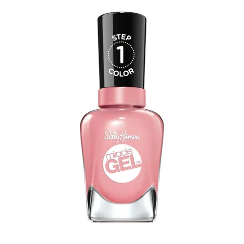 Miniatura 16 de Sally Hansen Miracle Gel Supercharged Pinks Esmalte de uñas Fórmula similar a gel de calidad de salón, sistema de dos pasos, no necesita luz UV