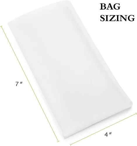 Miniatura 2 de Bolsas de filtro de micras de nailon resistentes de Gutenberg de 4 x 7 pulgadas, paquetes de 25 a 50 paquetes Bolsas de filtro de té Todos