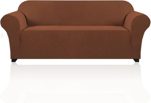 Miniatura 85 de PrinceDeco Funda elástica para sofá de 3 cojines, protector de muebles con parte inferior elástica antideslizante, apta para perros