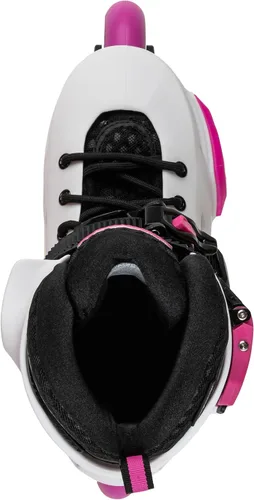 Miniatura 6 de Rollerblade Apex Junior - Patín en línea ajustable para fitness, Blanco/Rosa