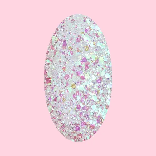 Miniatura 2 de Estanoite - Purpurina Gruesa Iridiscente 100g, Mezclada Multiusos para Artes y Manualidades, Decoración de Copas de Vino, Bodas, Flores, Cosmético
