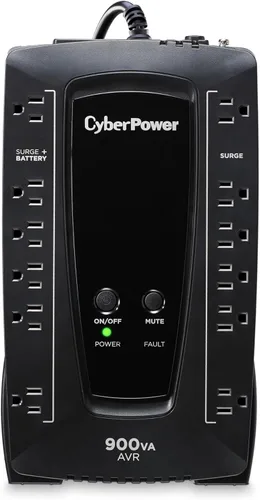 Miniatura 10 de UPS con visor LCD CyberPower AVRG900LCD 900 VA 750VA Negro