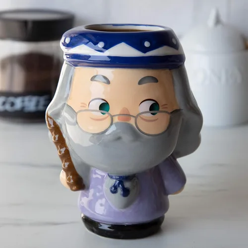 Miniatura 6 de Harry Potter Dumbledore - Taza de café de 16 onzas, diseño de copa de copa de figura Kawaii por Jerrod Maruyama, de cerámica, gran regalo para niños